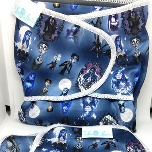 Corpse bride cloth diaper preflat